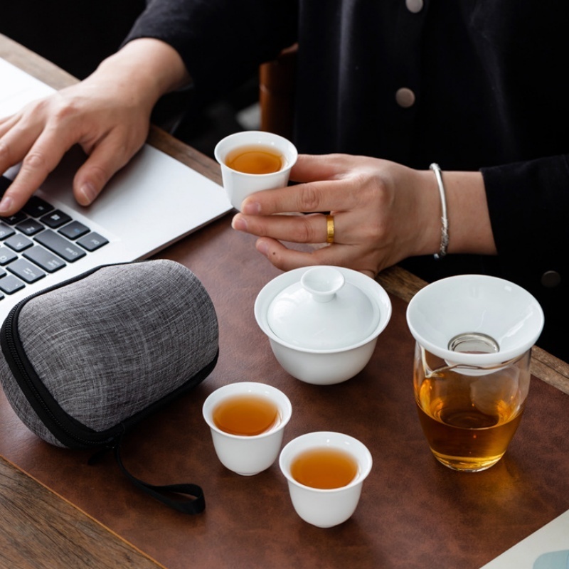 Portable Chinese Kung Fu Tea S - Korean Tea Set 评论和价格
