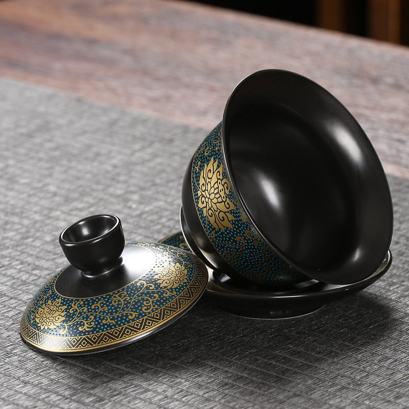 Chinese Teaset Classical Gaiwa - Korean Tea Set 评论和价格