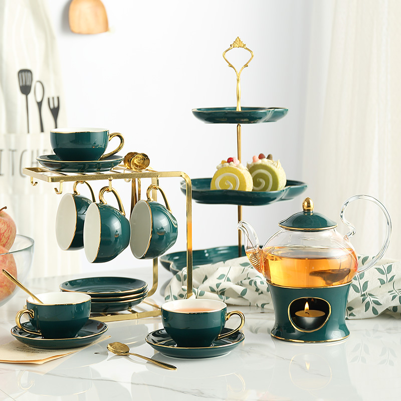 Nordic Ceramic Tea Set Porcela - Korean Tea Set 评论和价格