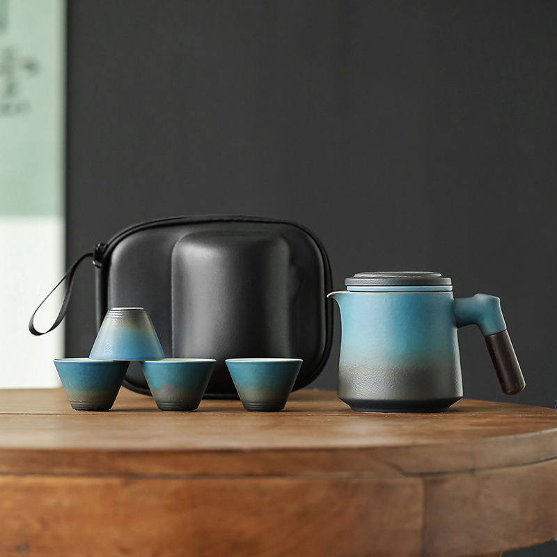 Simple 1 Pot 4 Cups Travel Tea - Korean Tea Set 评论和价格